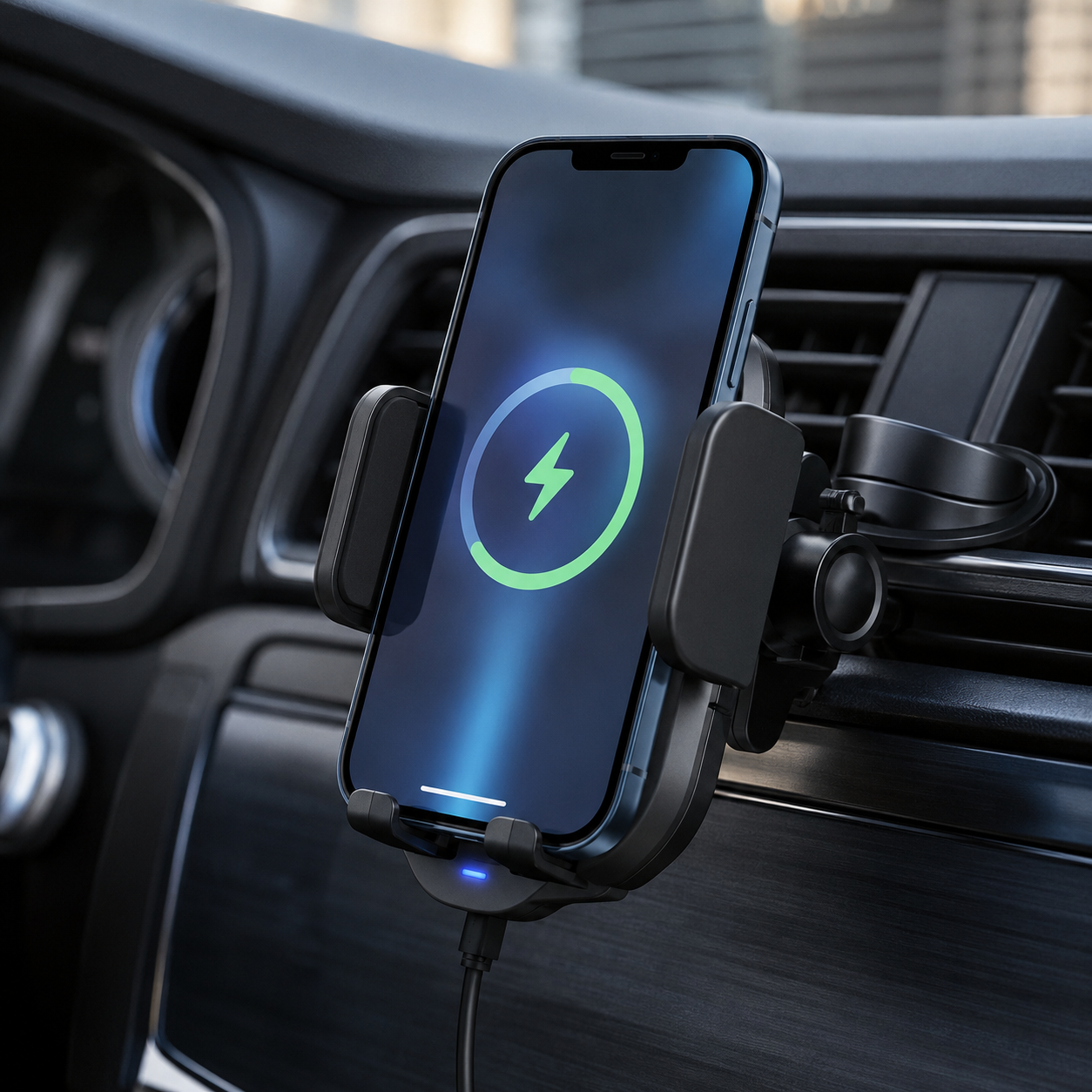 Dermavolix™ ChargeDock Wireless Phone Mount